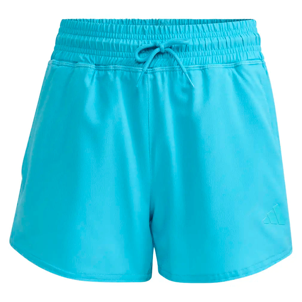 Girls' Club Tennis Shorts Signal Cyan-Apparel-Adidas-KB8000-U26-1-Tennis Express