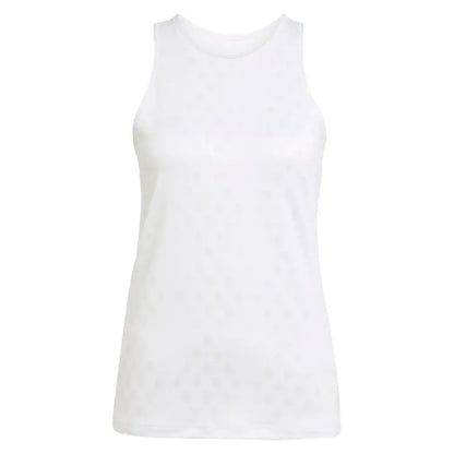 Women's Club Graphic Tennis Tank White and Dash Grey-Apparel-Adidas-KB8354_1-Tennis Express