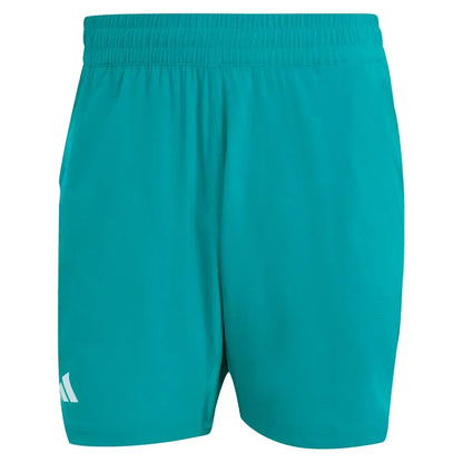 Men's Ergo 7 Inch Tennis Shorts Pure Teal-Apparel-Adidas-KB9649_1-Tennis Express