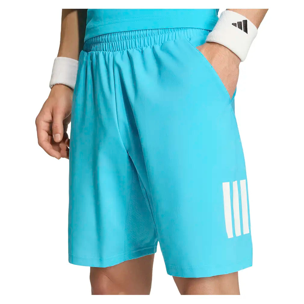 Men's Club 3 Stripe 7 Inch Tennis Short