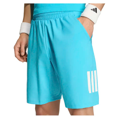 Men's Club 3 Stripe 7 Inch Tennis Short