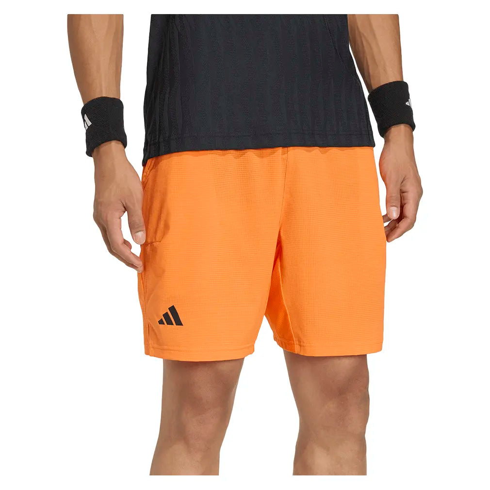 Men's Ergo 9 Inch Tennis Shorts Pure Orange