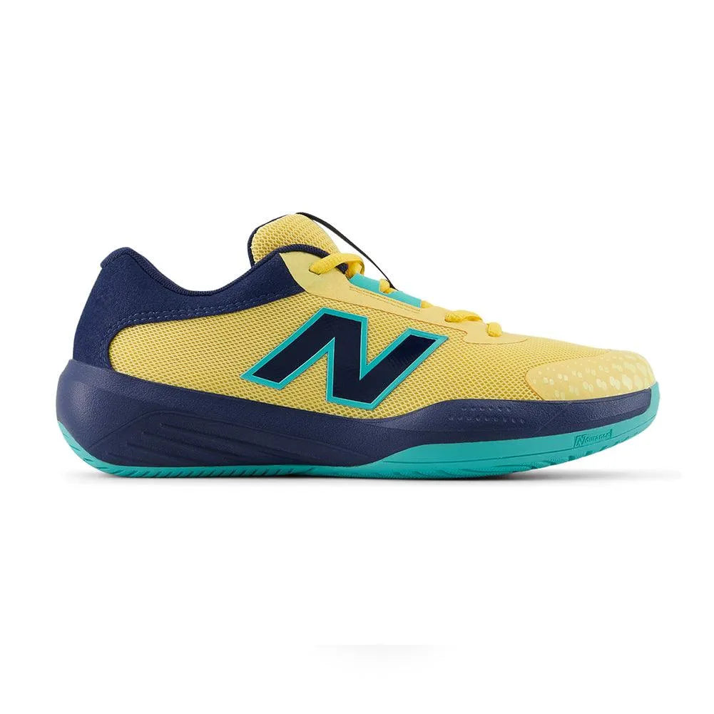 Juniors' 996v6 Tennis Shoes Clementine and Navy