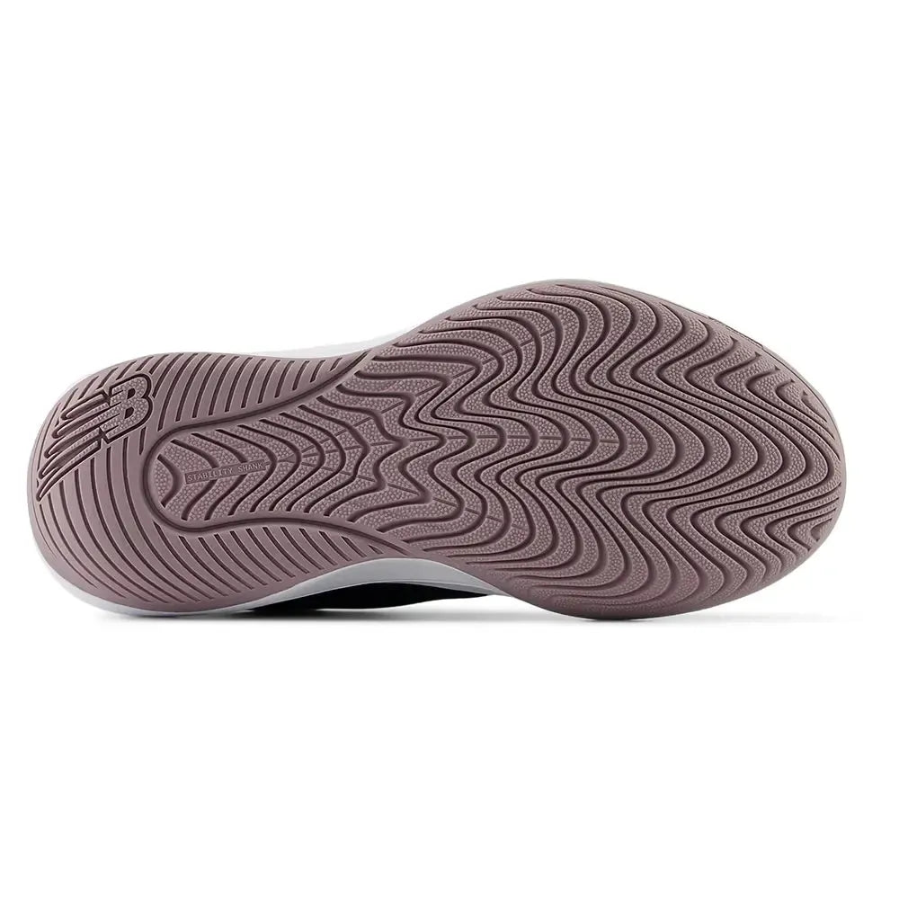 Juniors' 996v6 Tennis Shoes Black and White