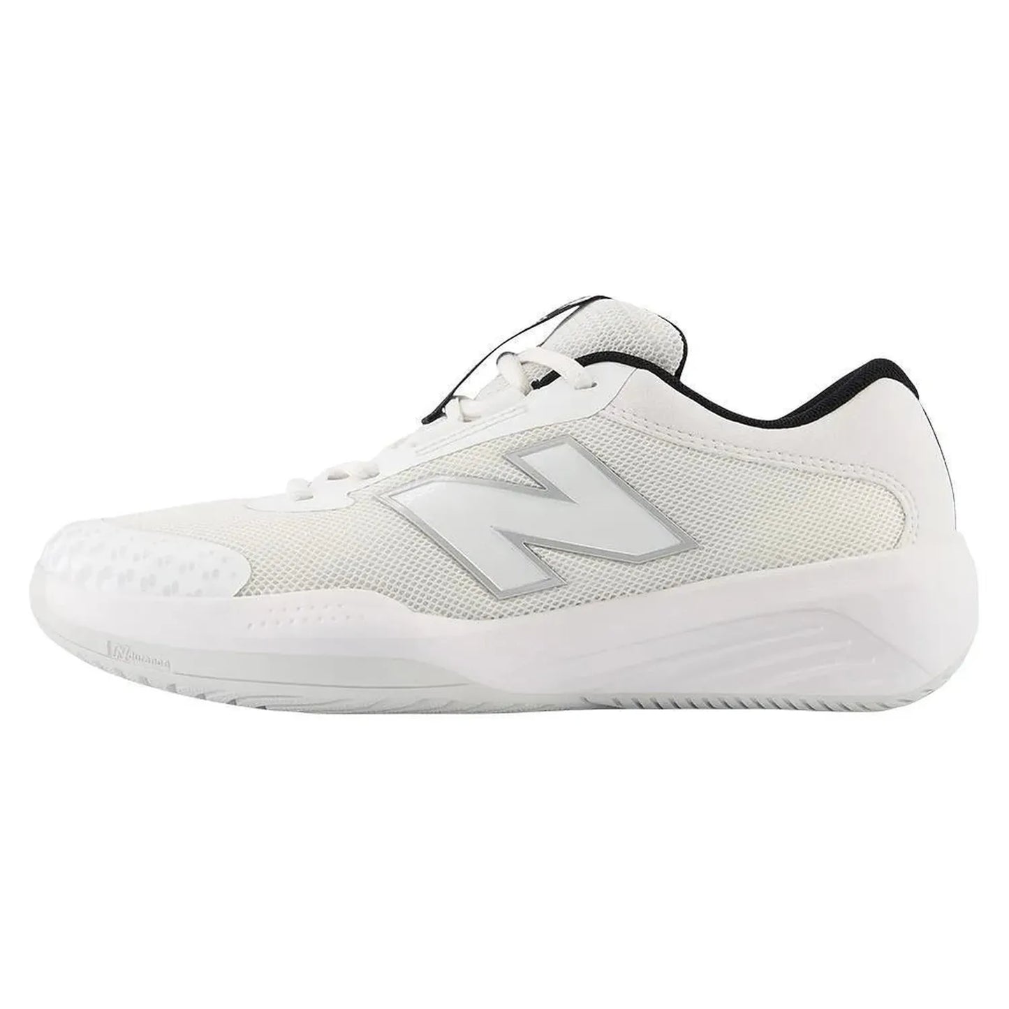 Juniors' 996v6 Tennis Shoes White and Black-Footwear-New Balance-KC996WH6-1-Tennis Express
