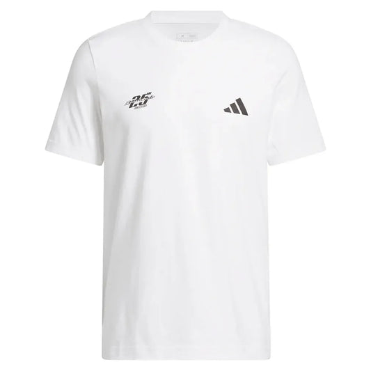 Men's Barricade Tennis T-Shirt White-Apparel-Adidas-KD1155_1-Tennis Express