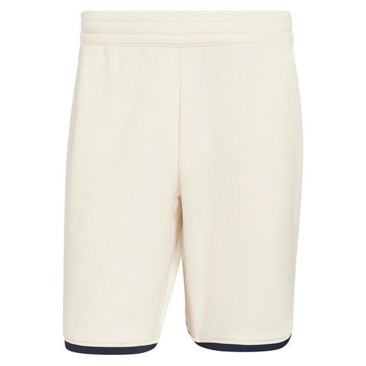 Men's Heritage 9 Inch Tennis Shorts Core White-Apparel-Adidas-KE6717_1-Tennis Express