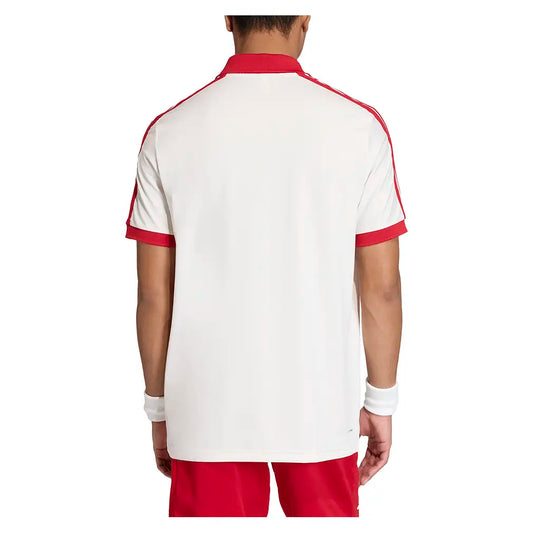 Men's Heritage Tennis Polo Core White