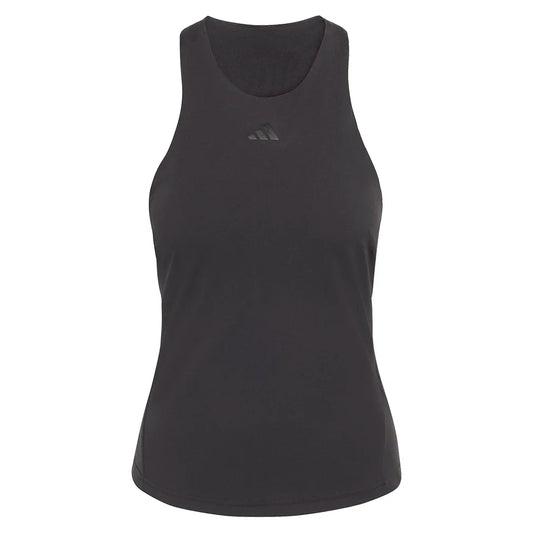Women's Melbourne Y Tennis Tank Black-Apparel-Adidas-KE8864-S26-Tennis Express