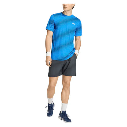 Men's Club Graphic Tennis Tee Glory Blue