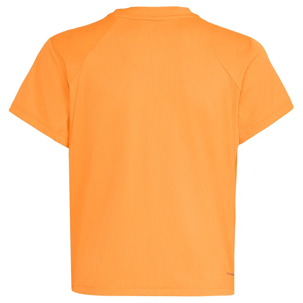 Girls' Freelift Tennis Tee Pure Orange