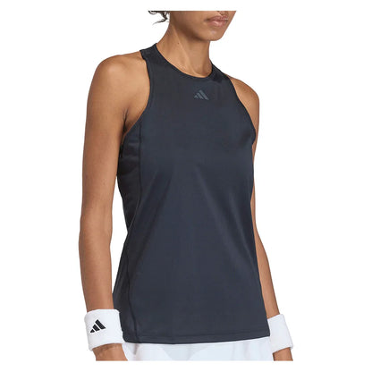 Women's Club Tennis Tank Black