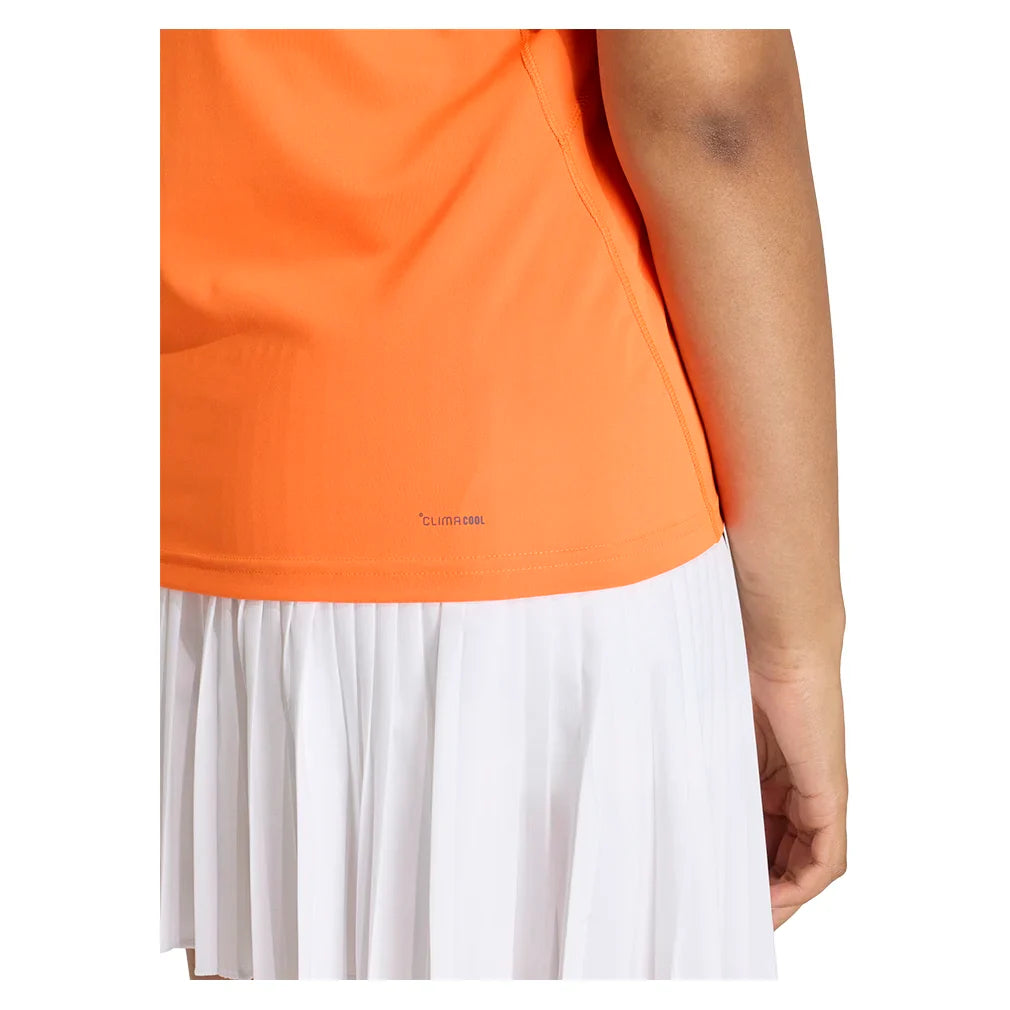 Women's Club Tennis Tank Pure Orange