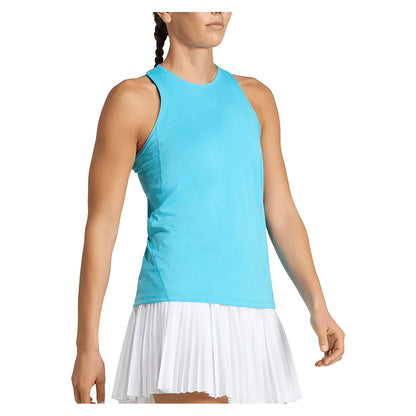 Women's Club Tennis Tank Signal Cyan