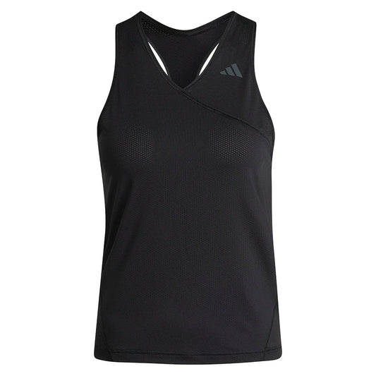 Women's Club V Tennis Tank Black-Apparel-Adidas-KF0968_1-Tennis Express