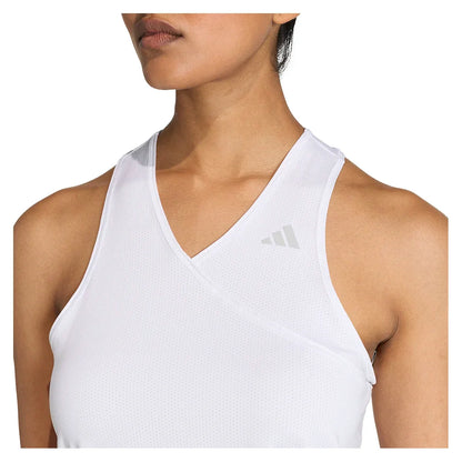 Women's Club V Tennis Tank White