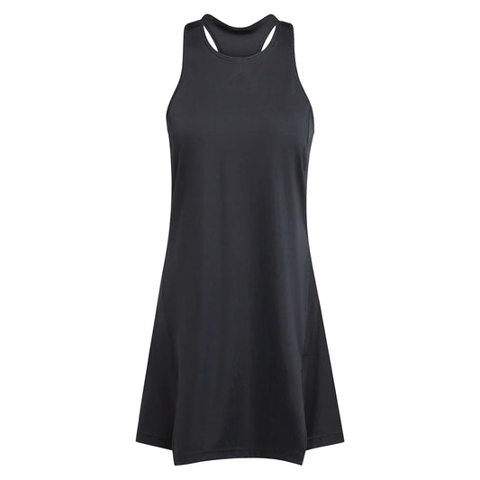 Women's Club Tennis Dress Black-Apparel-Adidas-KF0972-S26-1-[Sku]-Tennis Express