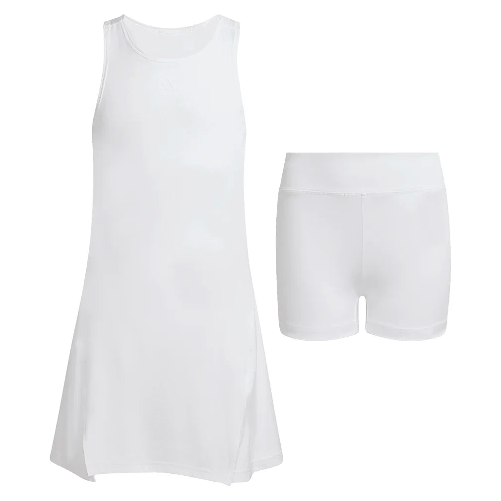 Girls' Club Tennis Dress White