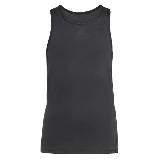 Girls' Club Tennis Tank Black-Apparel-Adidas-KF0983-S26-Tennis Express