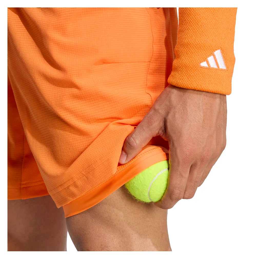 Men's Melbourne Tennis Short Set Pure Orange
