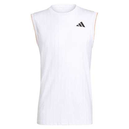 Men's Melbourne Pro Tennis Tank White-Apparel-Adidas-KG6055-S26-1-676255Tennis Express