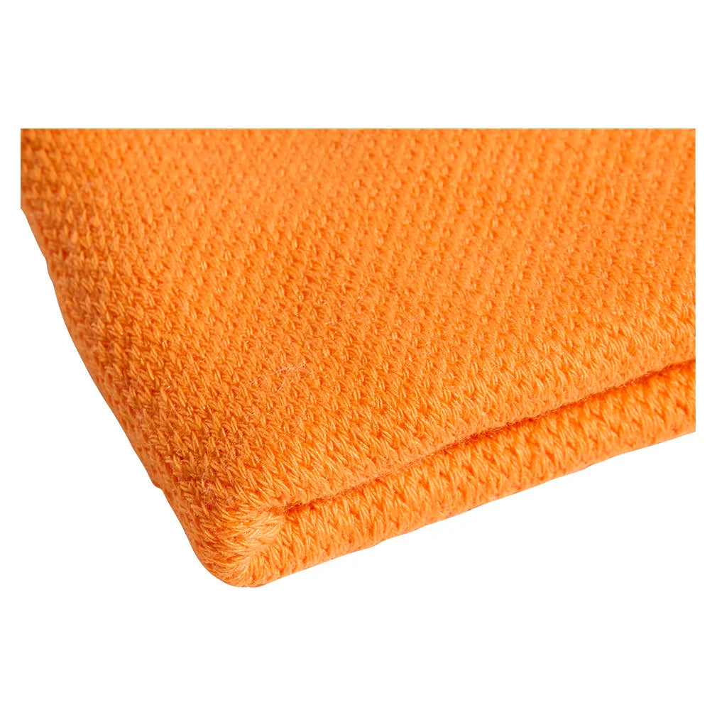 Tennis Wristbands S Pure Orange and White