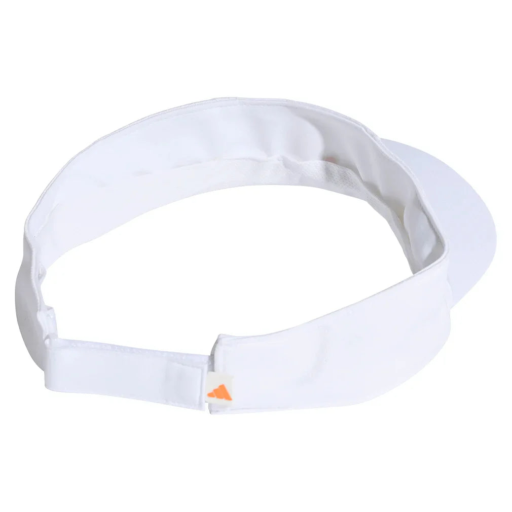 Men's Climacool Tennis Visor White and Pure Orange