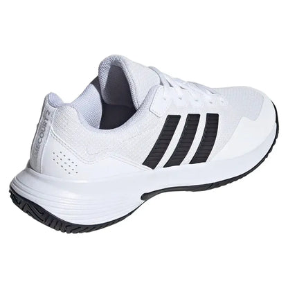 Men's GameCourt 2 Tennis Shoes White and Core Black