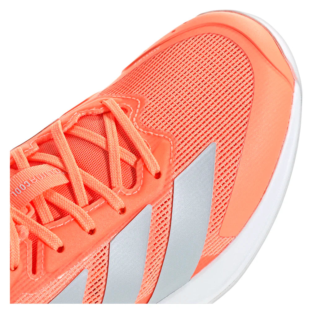 Women's Ubersonic 5 Tennis Shoes Beam Orange and Halo Blue