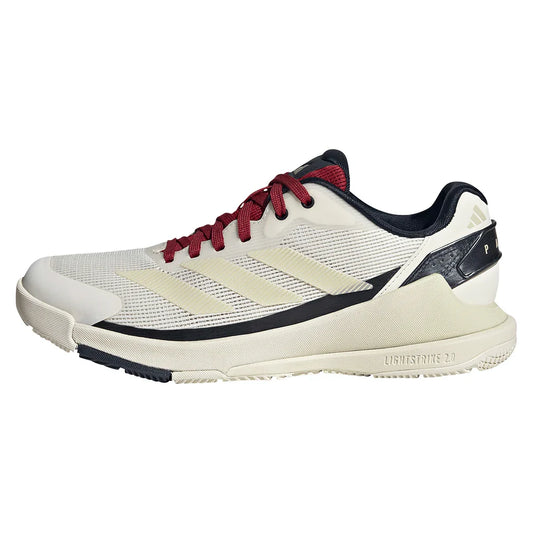 Women's Crazy Quick Padel Shoes Chalk White and Ice Gold Metallic