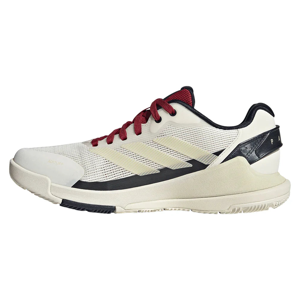 Women's Crazy Quick Padel Shoes Chalk White and Ice Gold Metallic