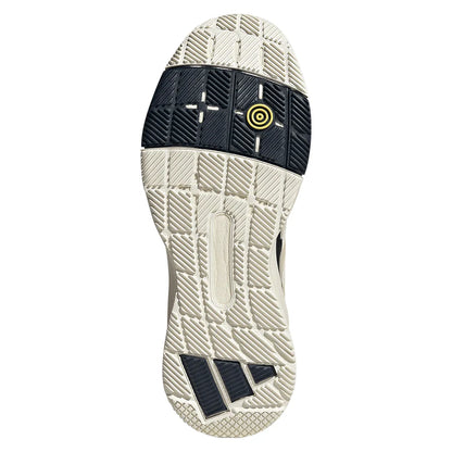 Women's Crazy Quick Padel Shoes Chalk White and Ice Gold Metallic
