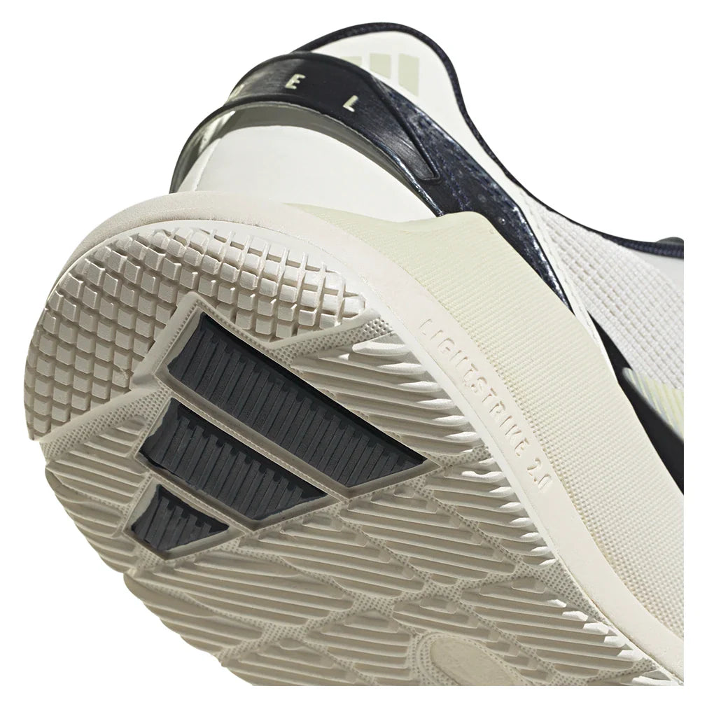 Women's Crazy Quick Padel Shoes Chalk White and Ice Gold Metallic