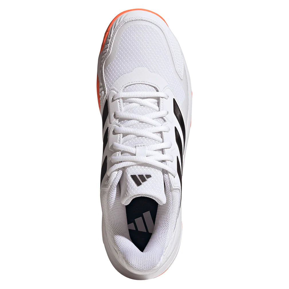 Men's CourtJam Control 3 Tennis Shoes Core White and Black