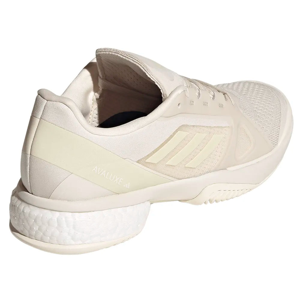 Women's Avaluxe Tennis Shoes Chalk White and Ice Gold Metallic