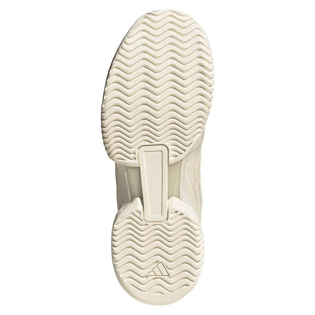 Women's Avaluxe Tennis Shoes Chalk White and Ice Gold Metallic