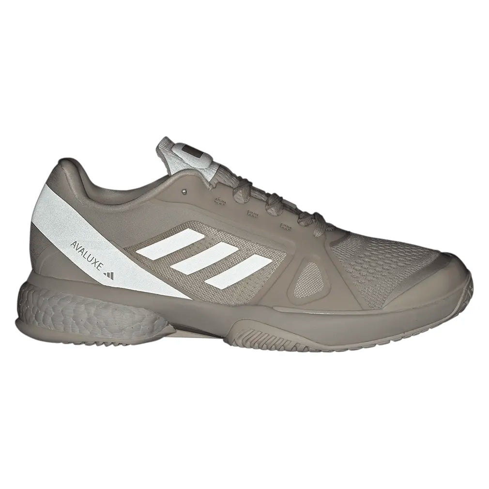 Women's Avaluxe Tennis Shoes Chalk White and Ice Gold Metallic