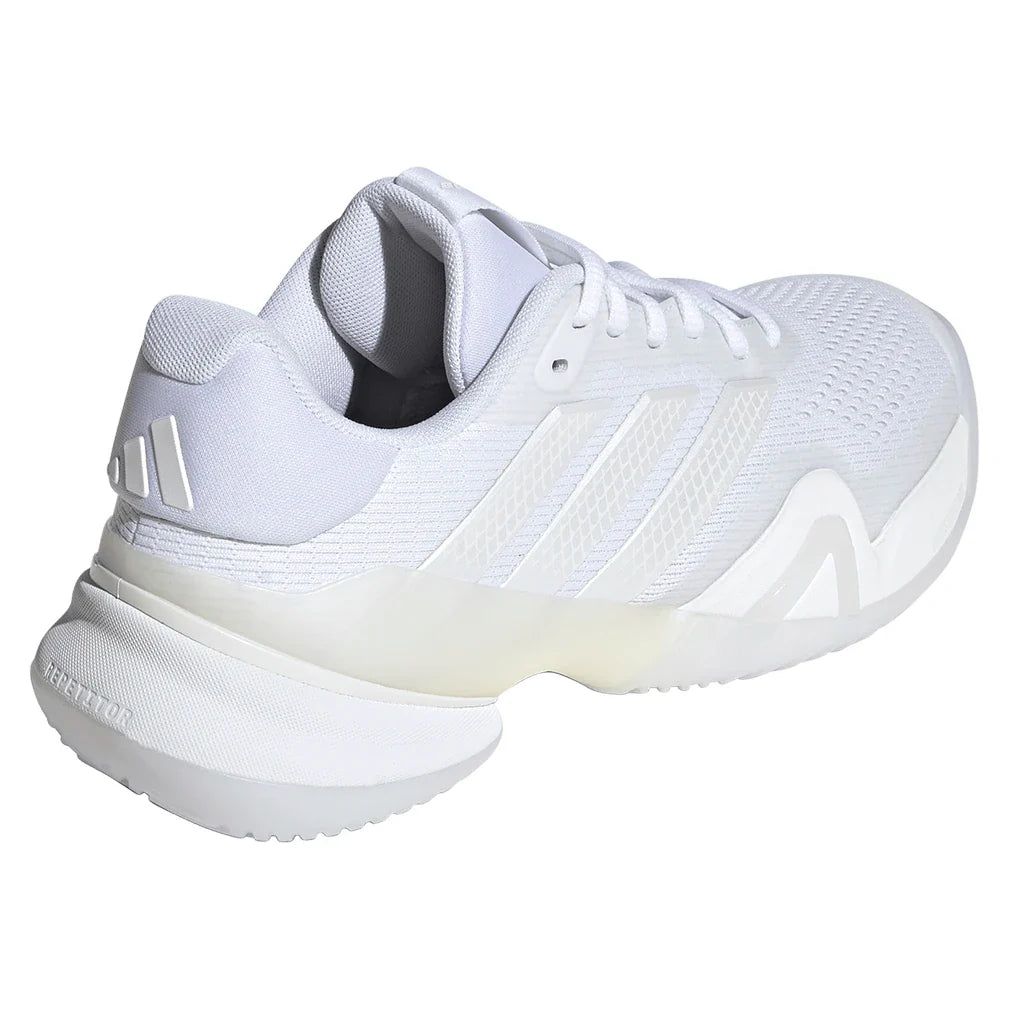 Women's Barricade 14 Tennis Shoes Core White and Zero Metallic