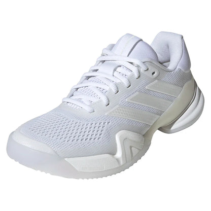 Women's Barricade 14 Tennis Shoes Core White and Zero Metallic-Footwear-Adidas-KJ9618-S26-y-702207Tennis Express