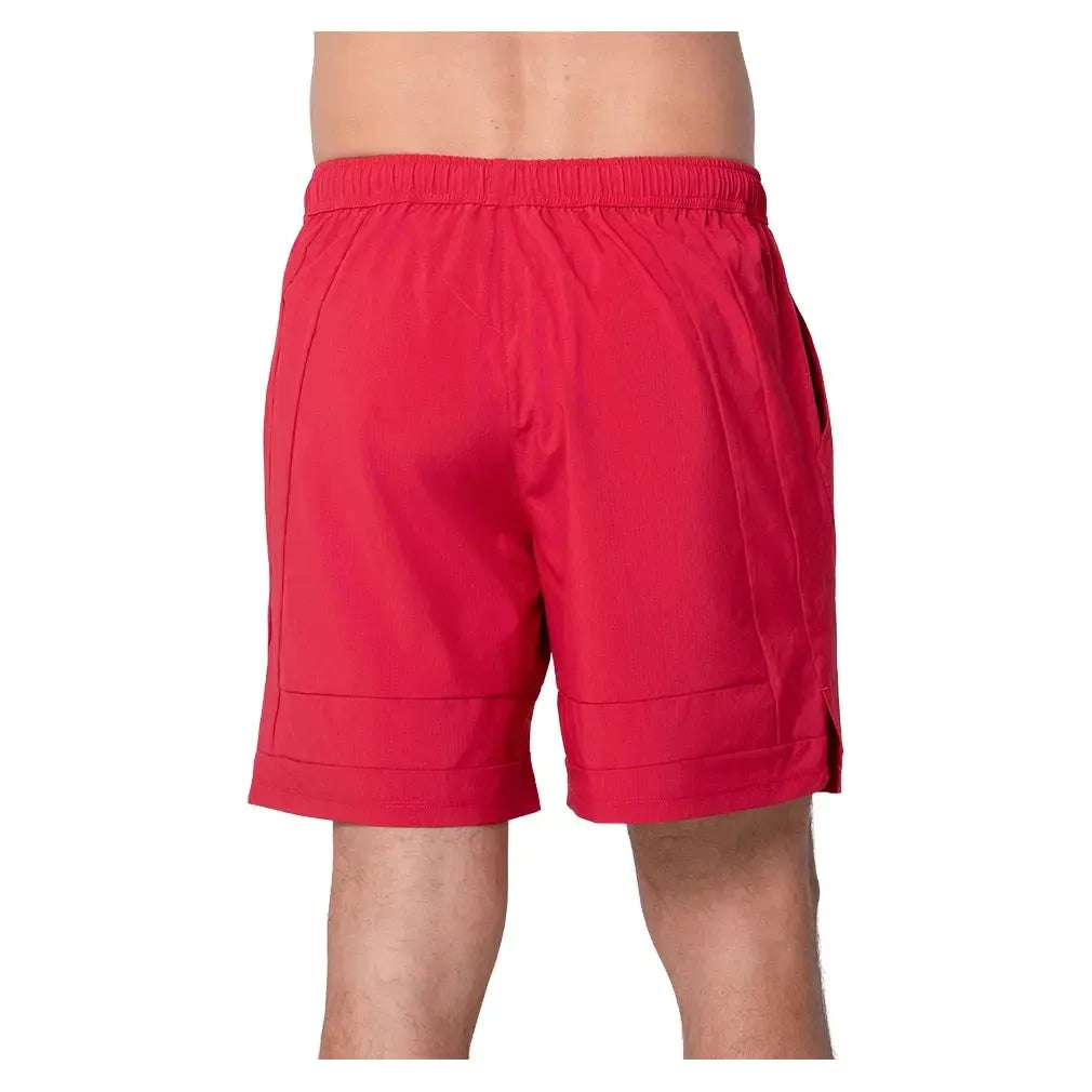 Men's Ripstop 7 Inch Tennis Shorts Chili