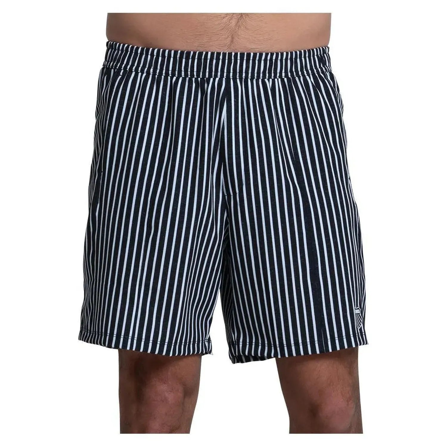 Men's Sideline 7 Inch Tennis Short Black-Apparel-K-Swiss-KMS17-Y04001F24-3-Tennis Express