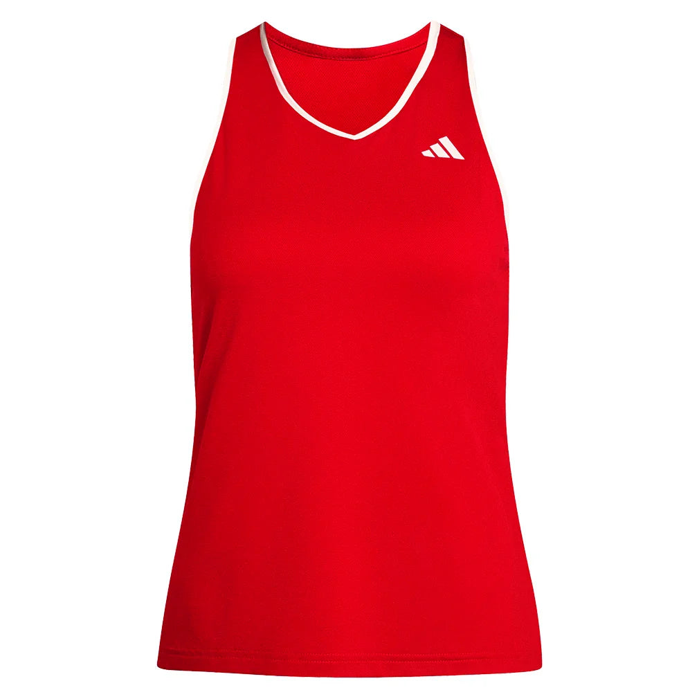 Women's Heritage Tennis Tank Power Red-Apparel-Adidas-KS7636_1-Tennis Express