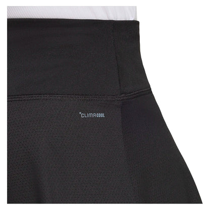 Women's Club Long Tennis Skort Black