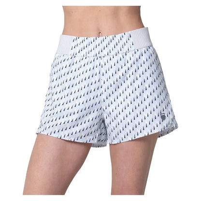 Women's Tempo 3 Inch Tennis Short Meteorite-Apparel-K-Swiss-KWB43-60D071F25-Tennis Express