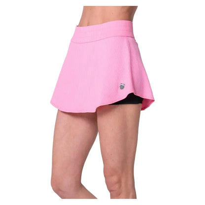 Women's Motion 13.5 Inch Tennis Skort Techno Pink