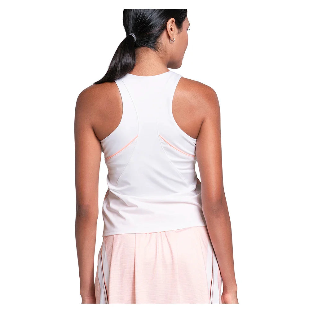 Women's Inline Tennis Tank Peach Frost