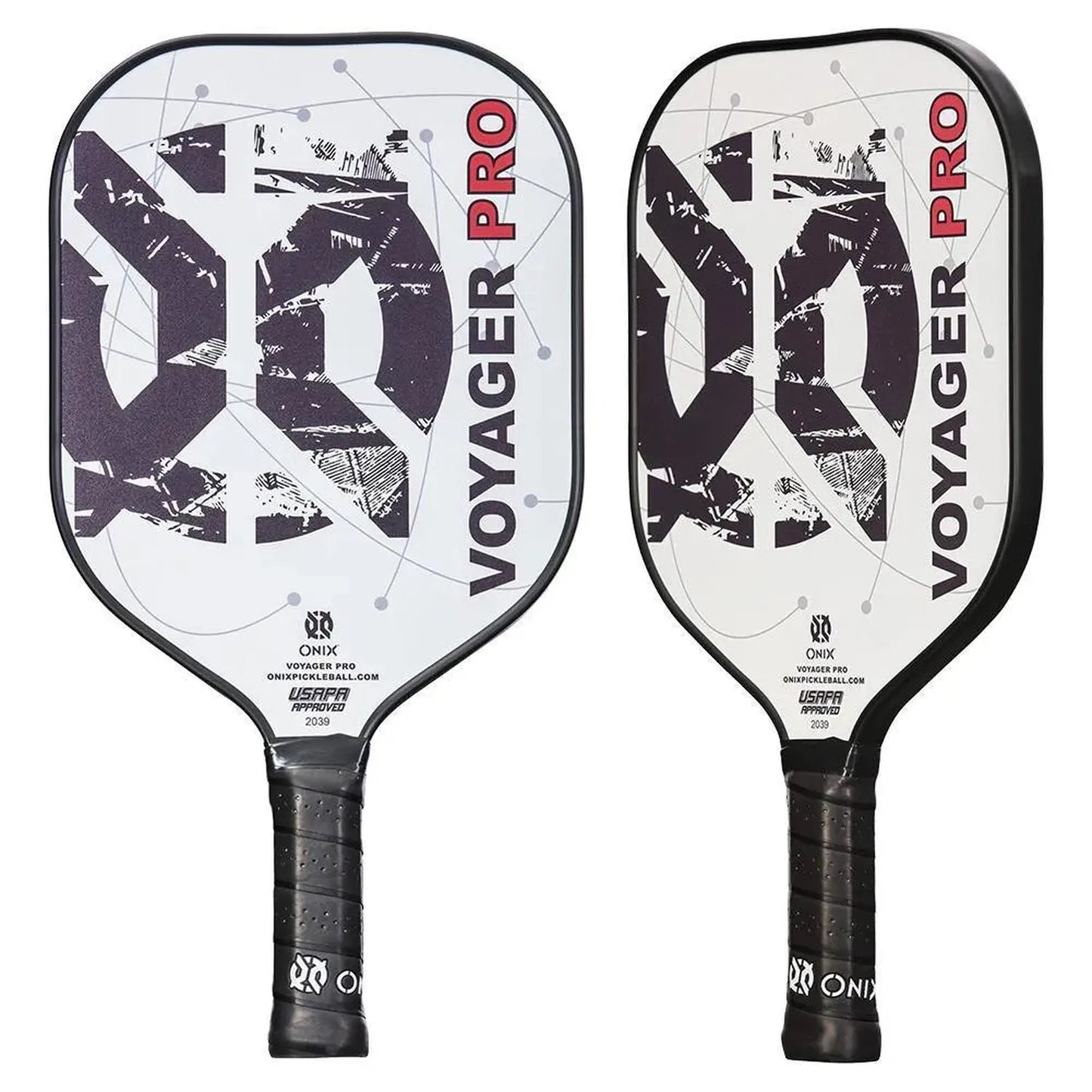 Voyager Pro Graphite Pickleball Paddle White