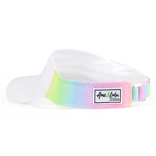 Juniors Little Love Tennis Visor-Apparel-Ame and Lulu-LLV-T-S25-R-SH-Tennis Express