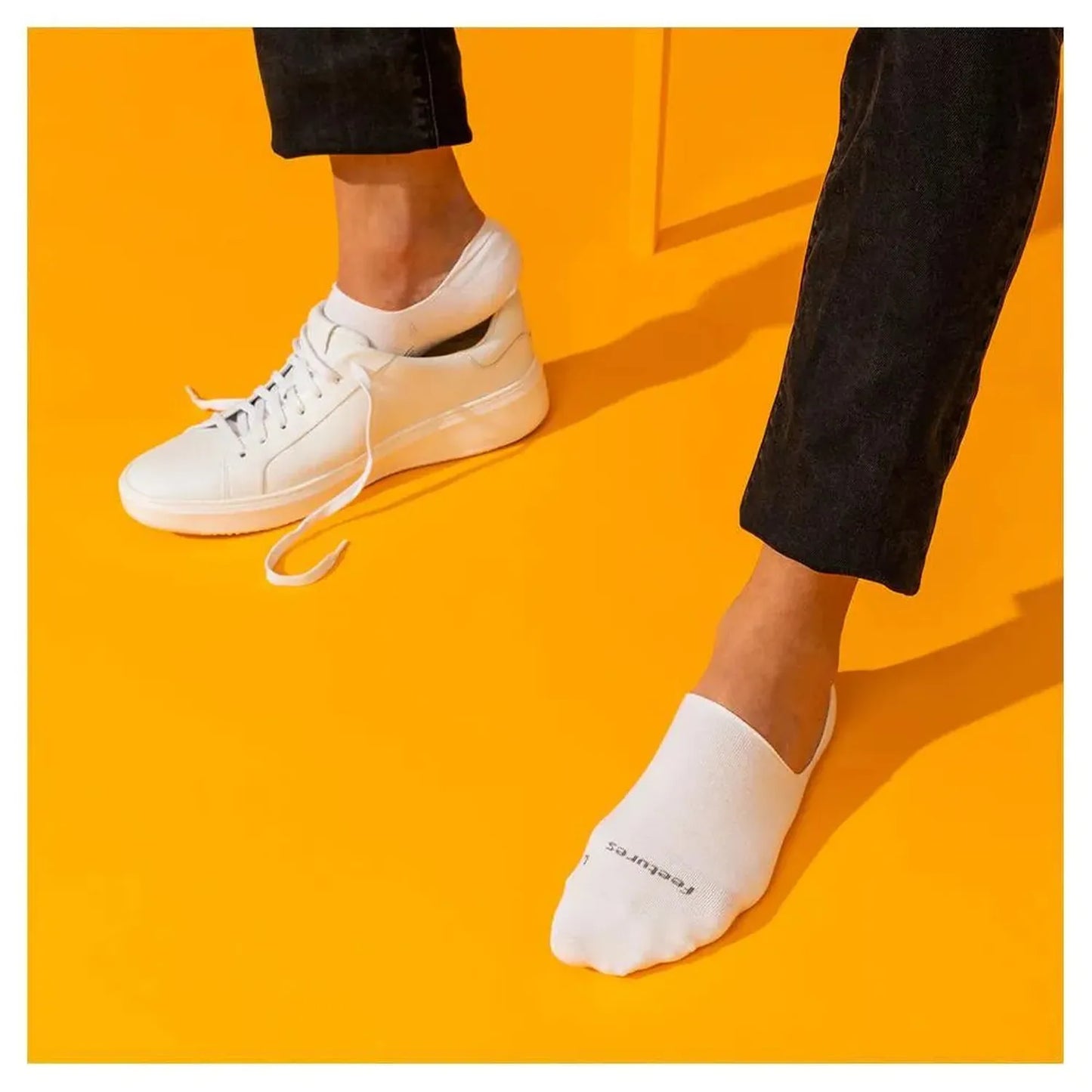 Everyday Men's Ultra Light Hidden Socks White