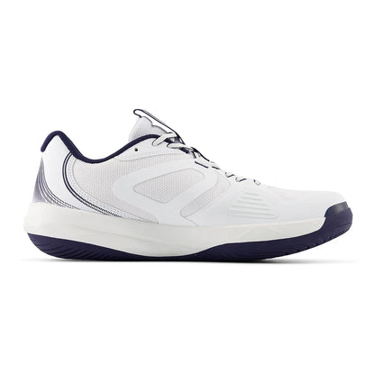 Men's FuelCell 796v5 D Width Tennis Shoes NB 103 White and Team Navy